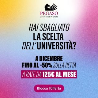 HAI SBAGLIATO LA SCELTA DELL'UNIVERSITÀ?